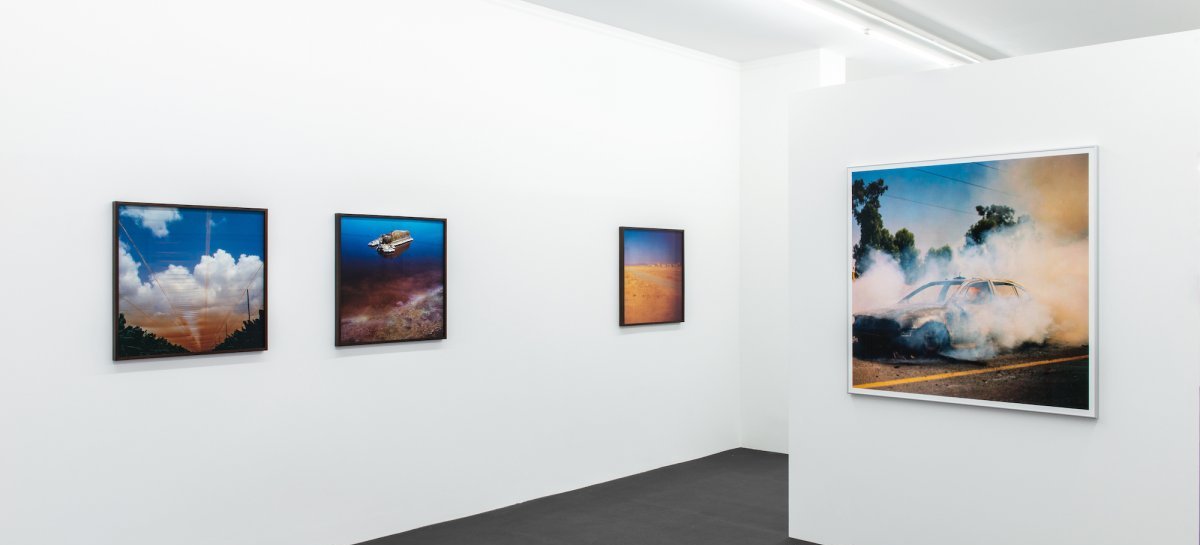 »Daniel Tchetchik: Sunburn«, Installationsansicht | Installation view Kehrer Galerie, 2016