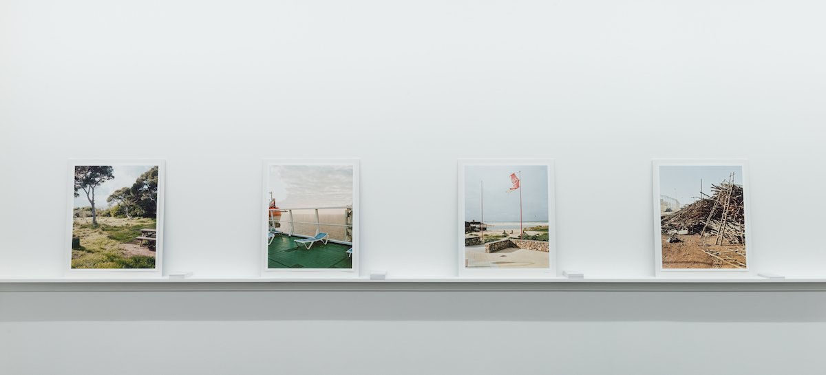 Ausstellungsansicht | Installation view: Eva Leitolf »Postcards from Europe 10/14«, Kehrer Galerie zum Europäischen Monat der Photographie 2014.