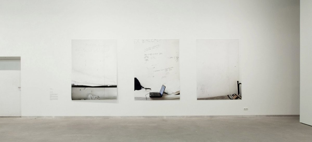 Ausstellungsansicht | Installation view: »Schaustelle«, Pinakothek der Moderne, München: Eva Leitolf »Clearing«