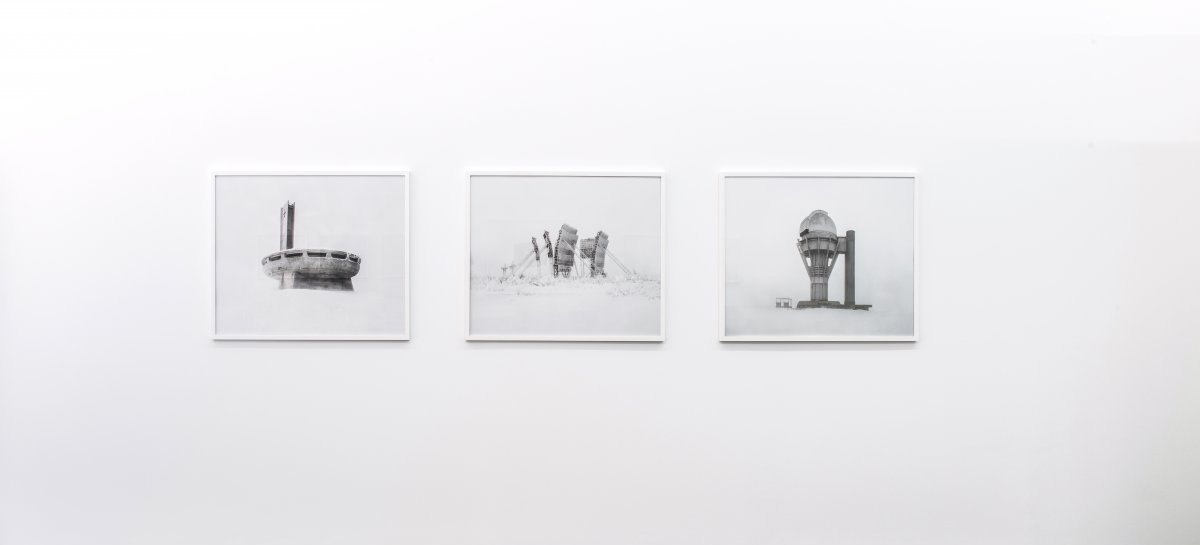 »Danila Tkachenko: Restricted Areas«. Installationsansicht | exhibition view Kehrer Galerie, 2016.