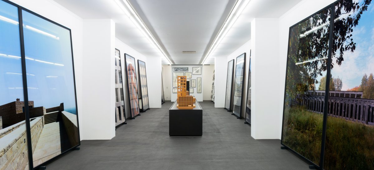 »Max Dudler«, Installationsansicht | Exhibition view Kehrer Galerie, 2017.