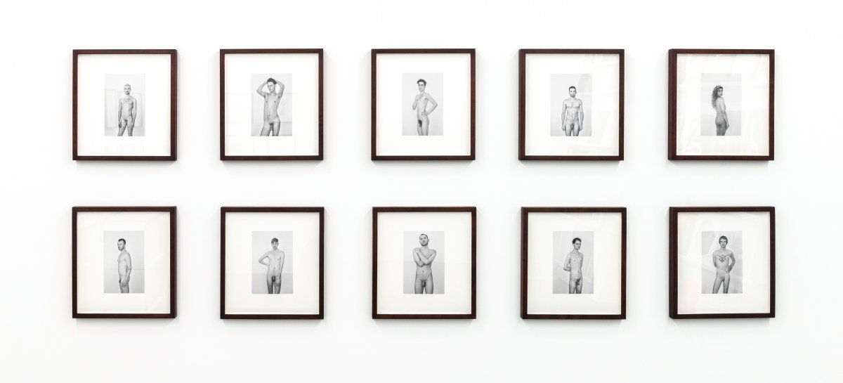 »Ashkan Sahihi: Beautiful Berlin Boys«. Installationsansicht | Exhibition view Kehrer Galerie, 2016.