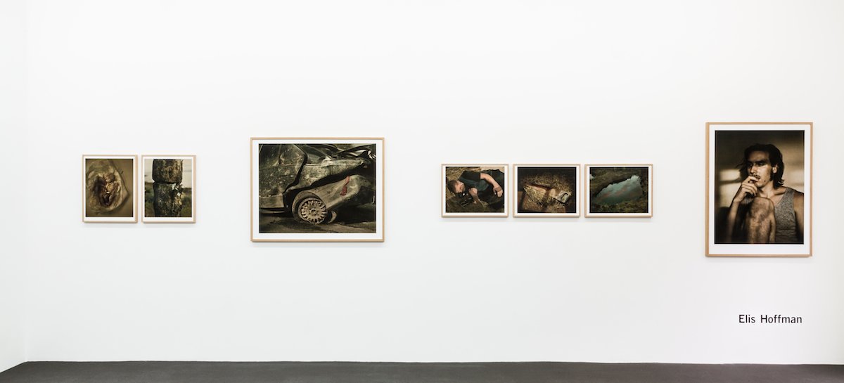 Elis Hoffman: »Fading«, Installationsansicht | Exhibition view Kehrer Galerie, 2017.