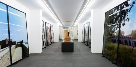 »Max Dudler«, Installationsansicht | Exhibition view Kehrer Galerie, 2017.