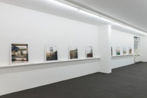 Ausstellungsansicht | Installation view: Eva Leitolf »Postcards from Europe 10/14«, Kehrer Galerie zum Europäischen Monat der Photographie 2014.